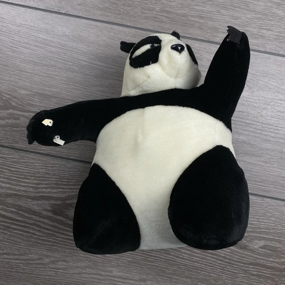 Vintage Ranma 1/2 Genma Saotome Panda Plush- Missing Sign